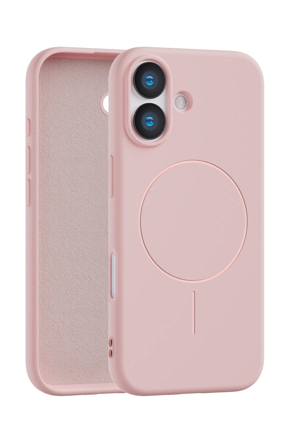 iPhone 17 Uyumlu İçi Kadife Magsafe Wireless Şarj Özellikli Telefon Kılıfı