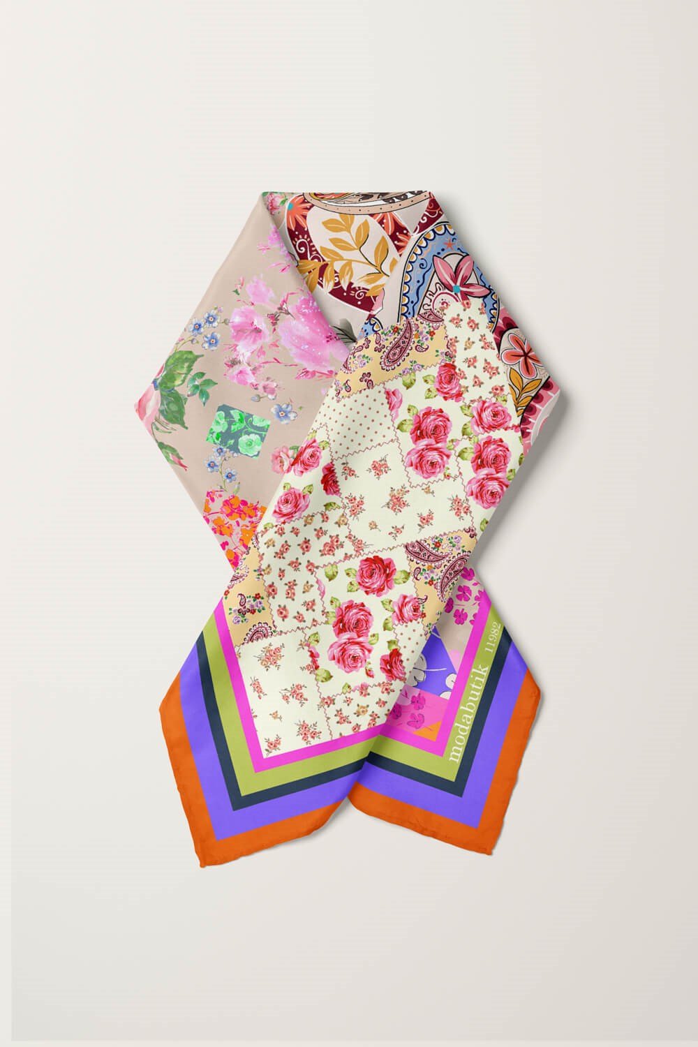 Violla F104 OTANTIK PATCHWORK BANDANA  DG11982