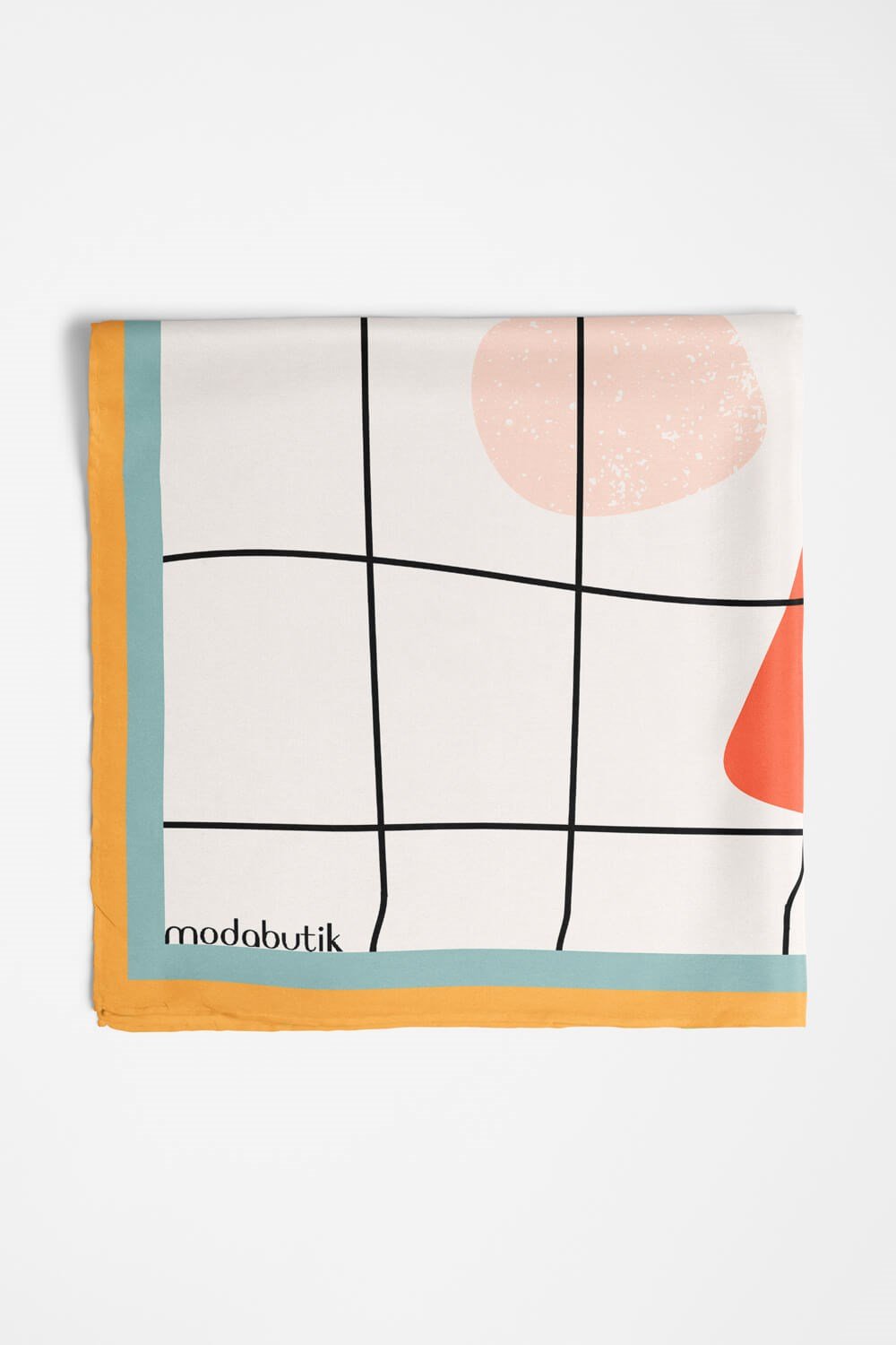C8 Violla Geometri Deseni Bandana