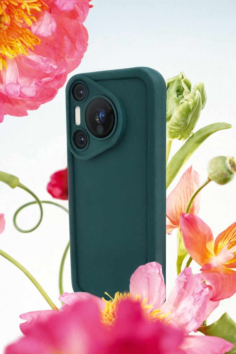 Huawei Pura 70 Pro / Pura 70 Pro Plus Kılıf – Kamera Çıkıntılı – Mat Silikon Telefon Kılıfı