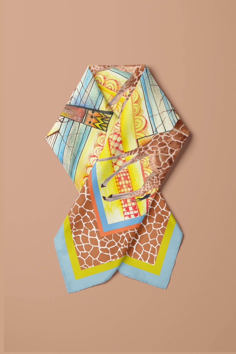 Violla H33 KADIN DESEN BANDANA DG571