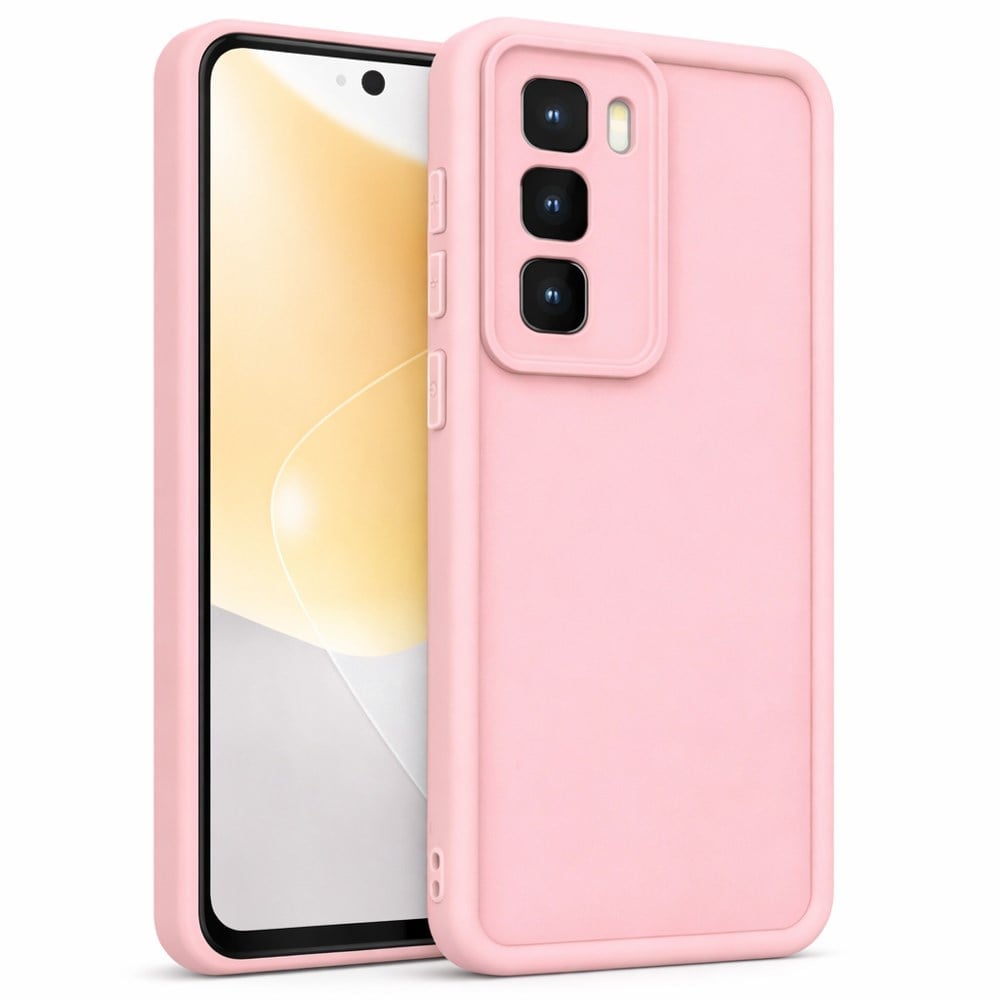 infinix Hot50 / 4G Kılıf – Kamera Çıkıntılı – Mat Silikon Telefon Kılıfı