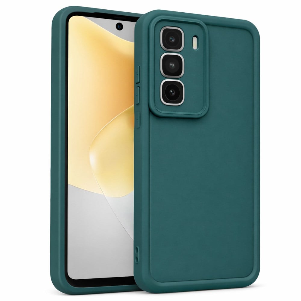Infinix Hot 50 Pro Kılıf – Kamera Çıkıntılı – Mat Silikon Telefon Kılıfı