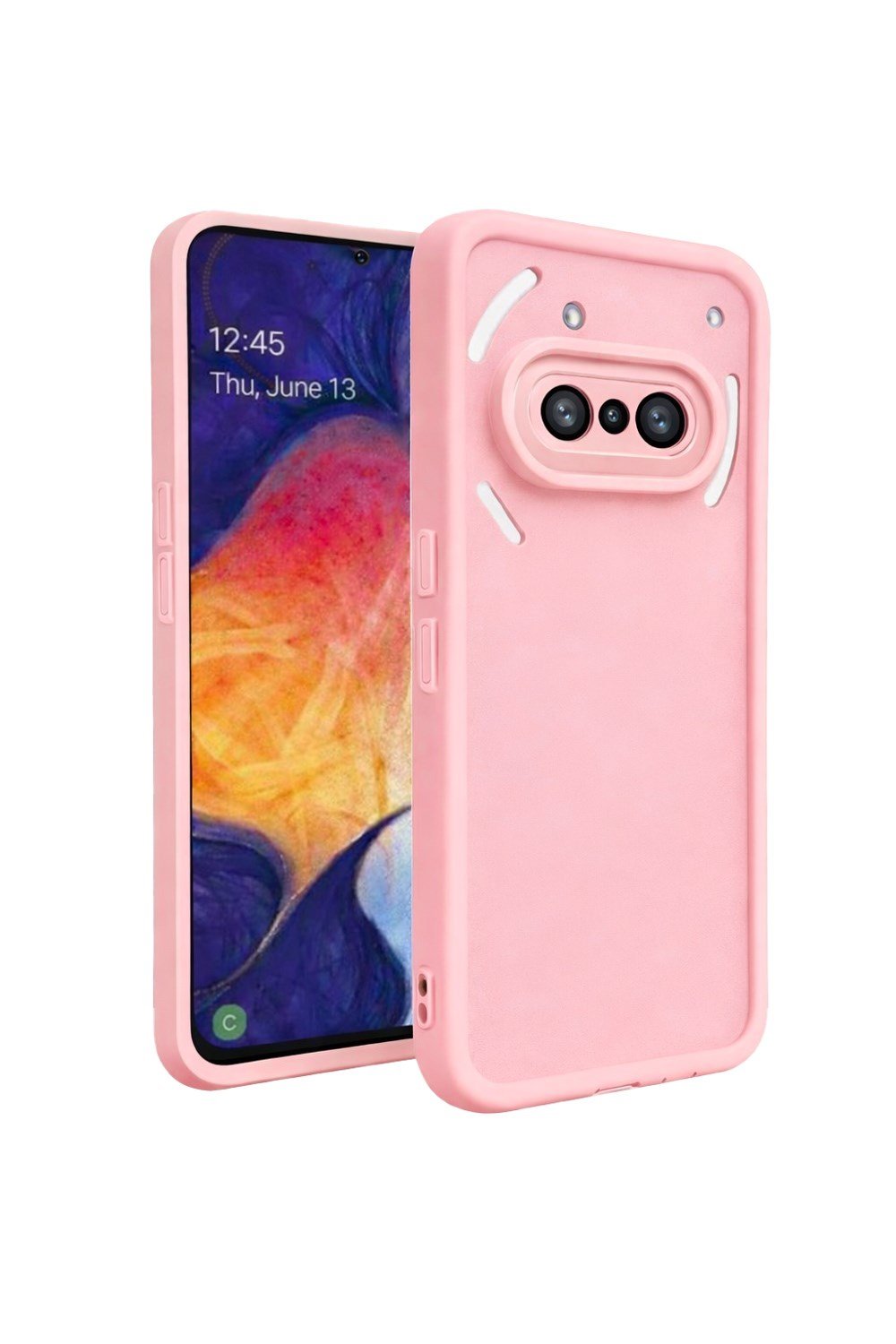 Nothing Phone 3A Kılıf – Kamera Çıkıntılı – Mat Silikon Telefon Kılıfı
