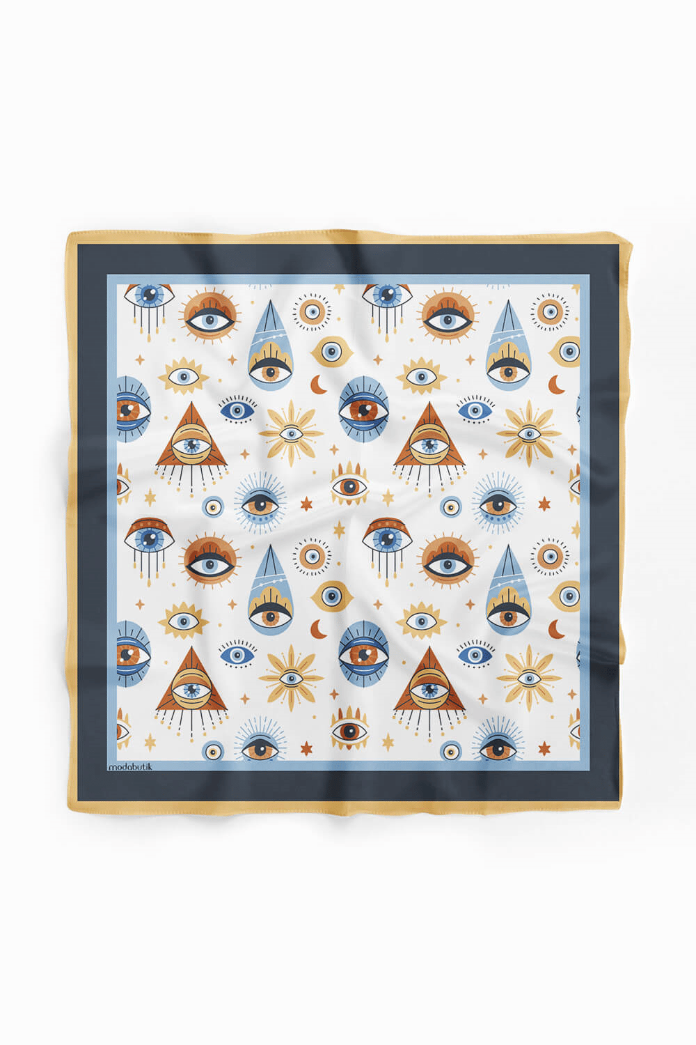 Z67 Modabutik Göz Desenli Bandana