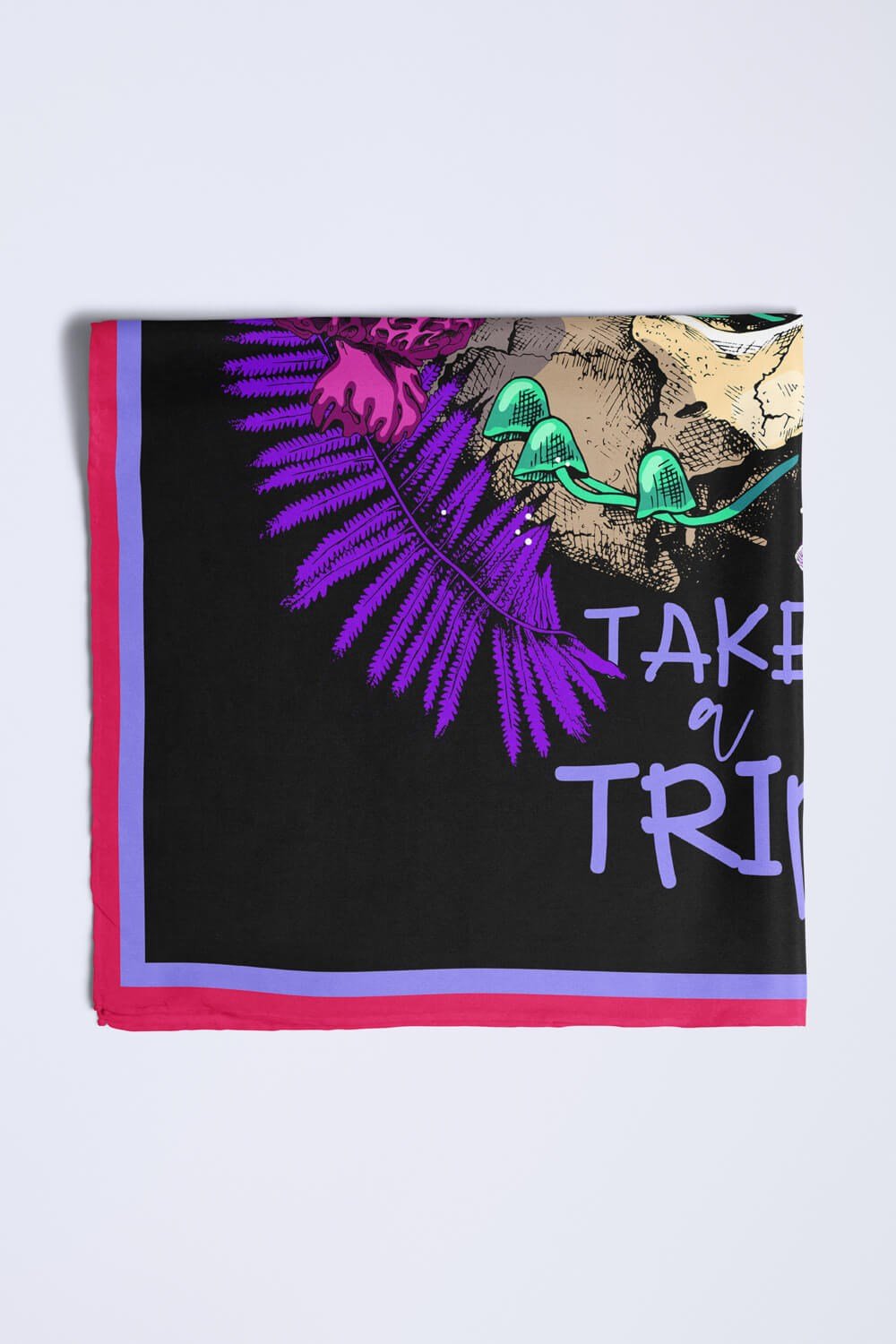 Violla Kurukafa Desenli Bandana