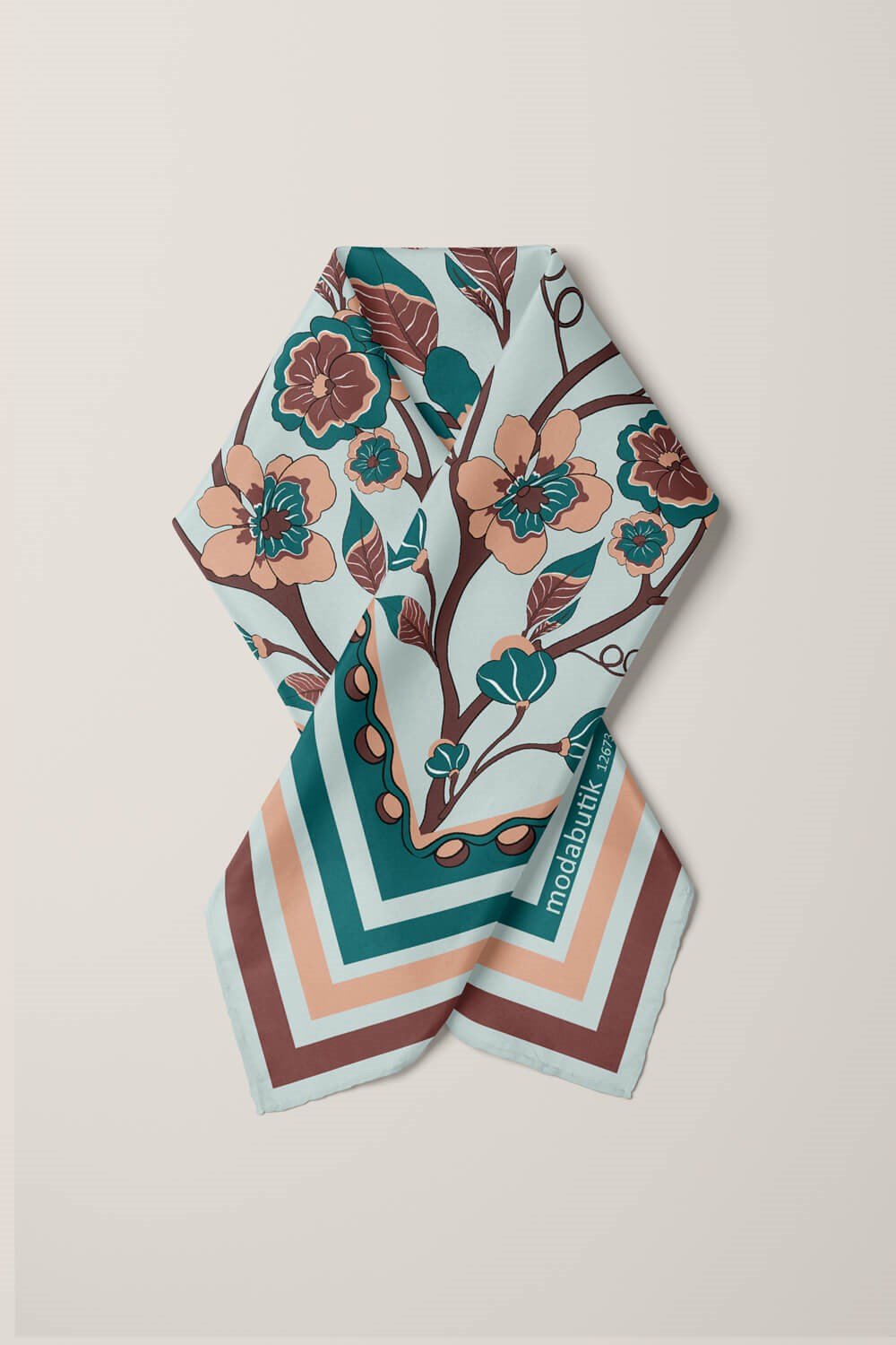 Violla G75 ORIANTAL FLORAL TASARIM BANDAN