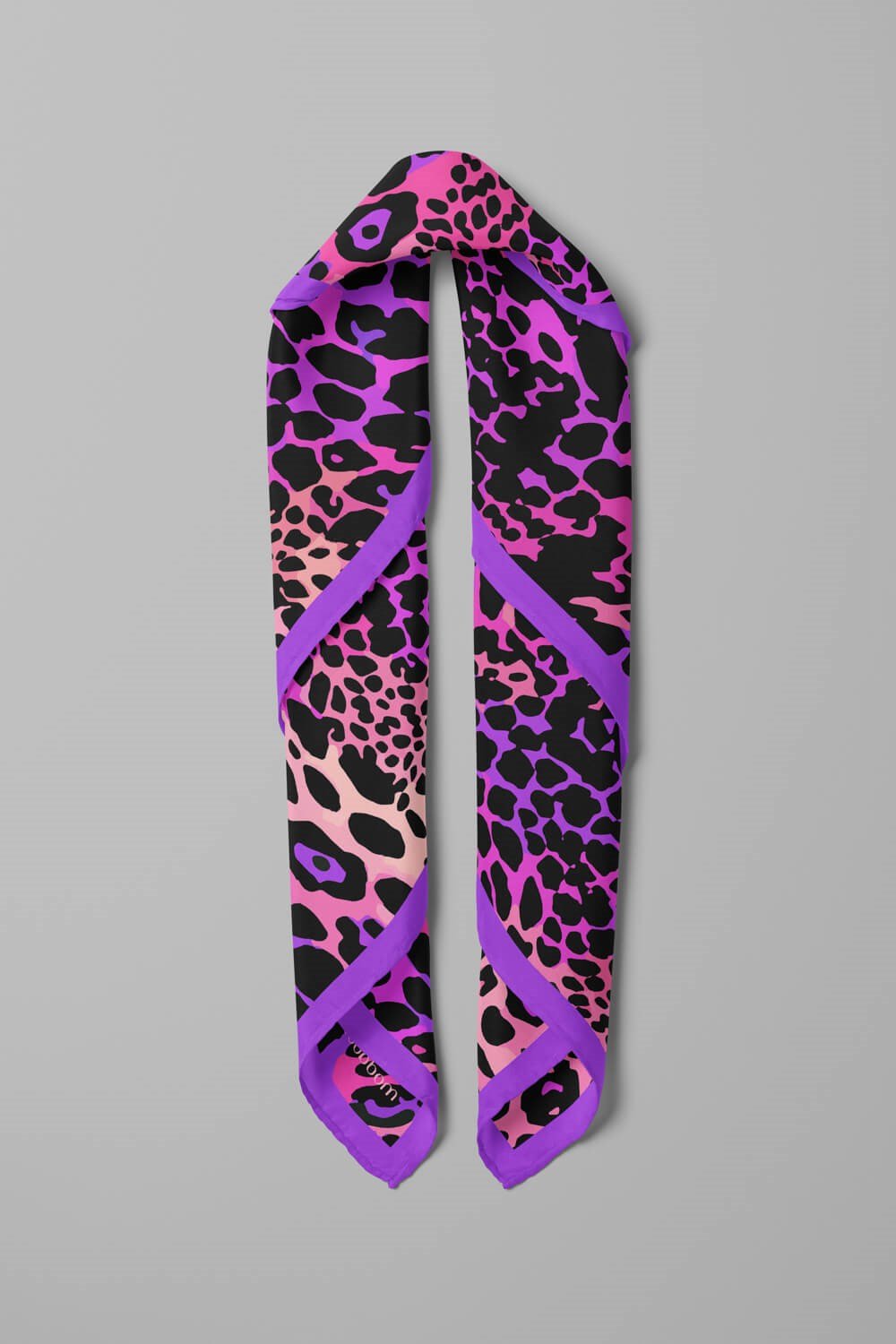A33 Violla Leopar Desenli Bandana