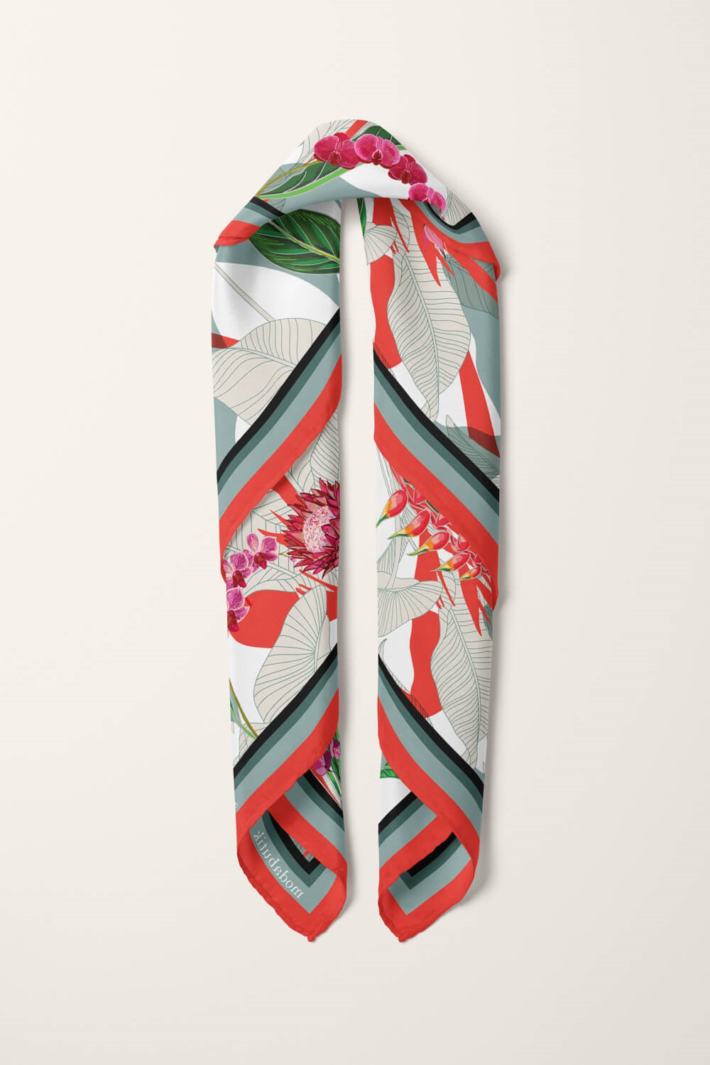 D85 TROPIC ÇİÇEKLİ BANDANA DG12098