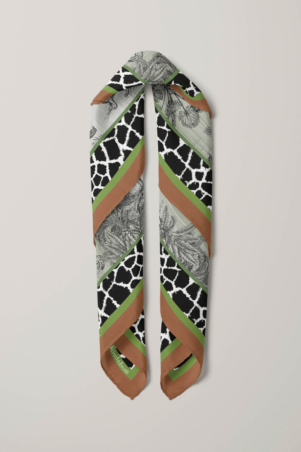 D86 AMAZON DESENLİ BANDANA DG12075