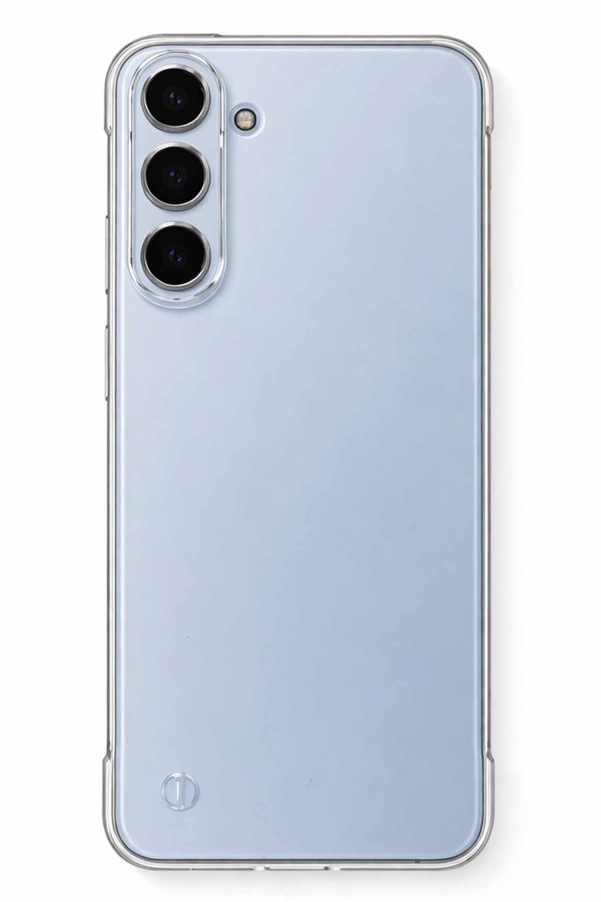 Samsung Galaxy S23 FE Uyumlu Kamera Korumalı Yanları Açık Sararmaz Sert Mika Şeffaf Kılıf