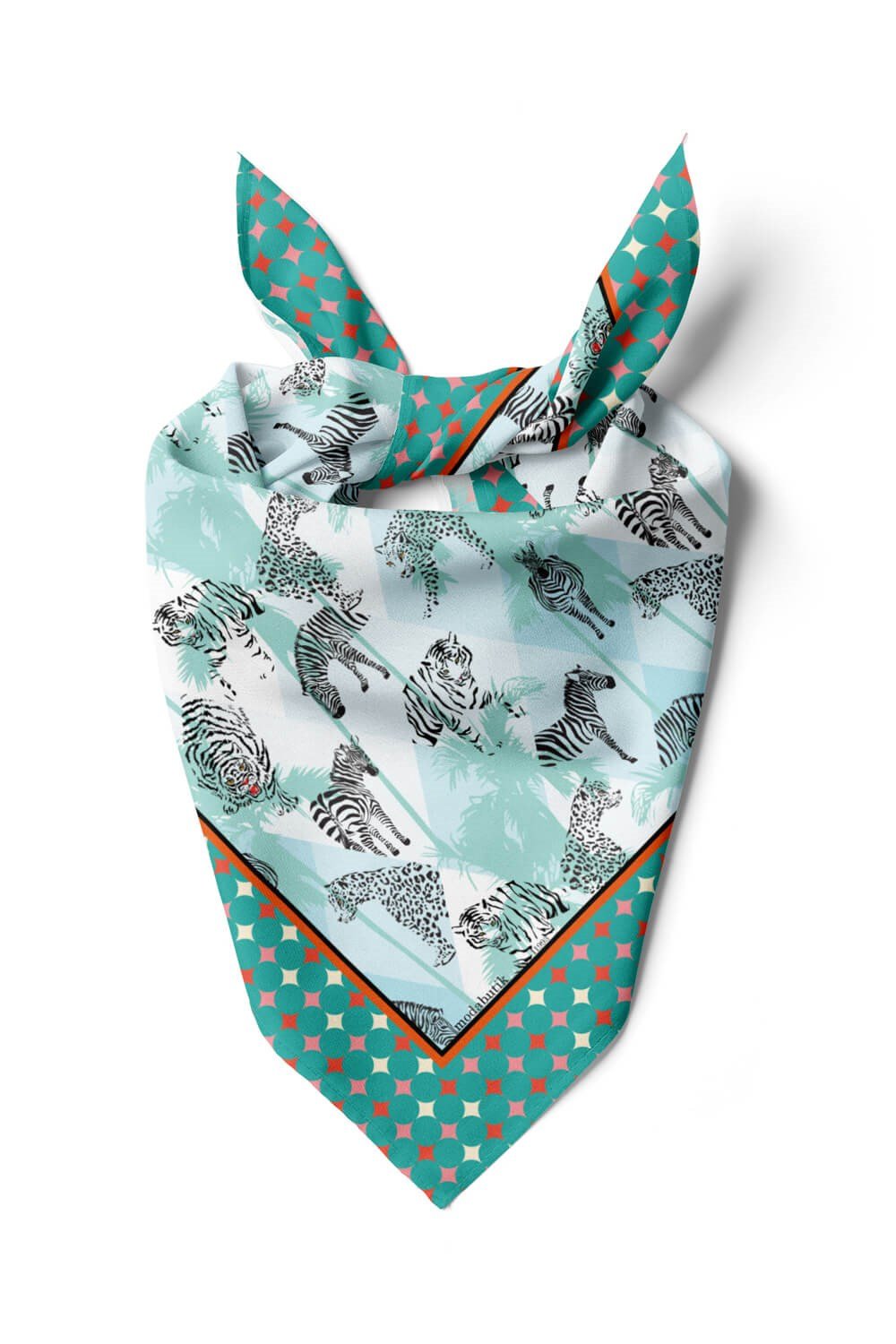 Violla F77 ZEBRA TASARIMLI BANDANA