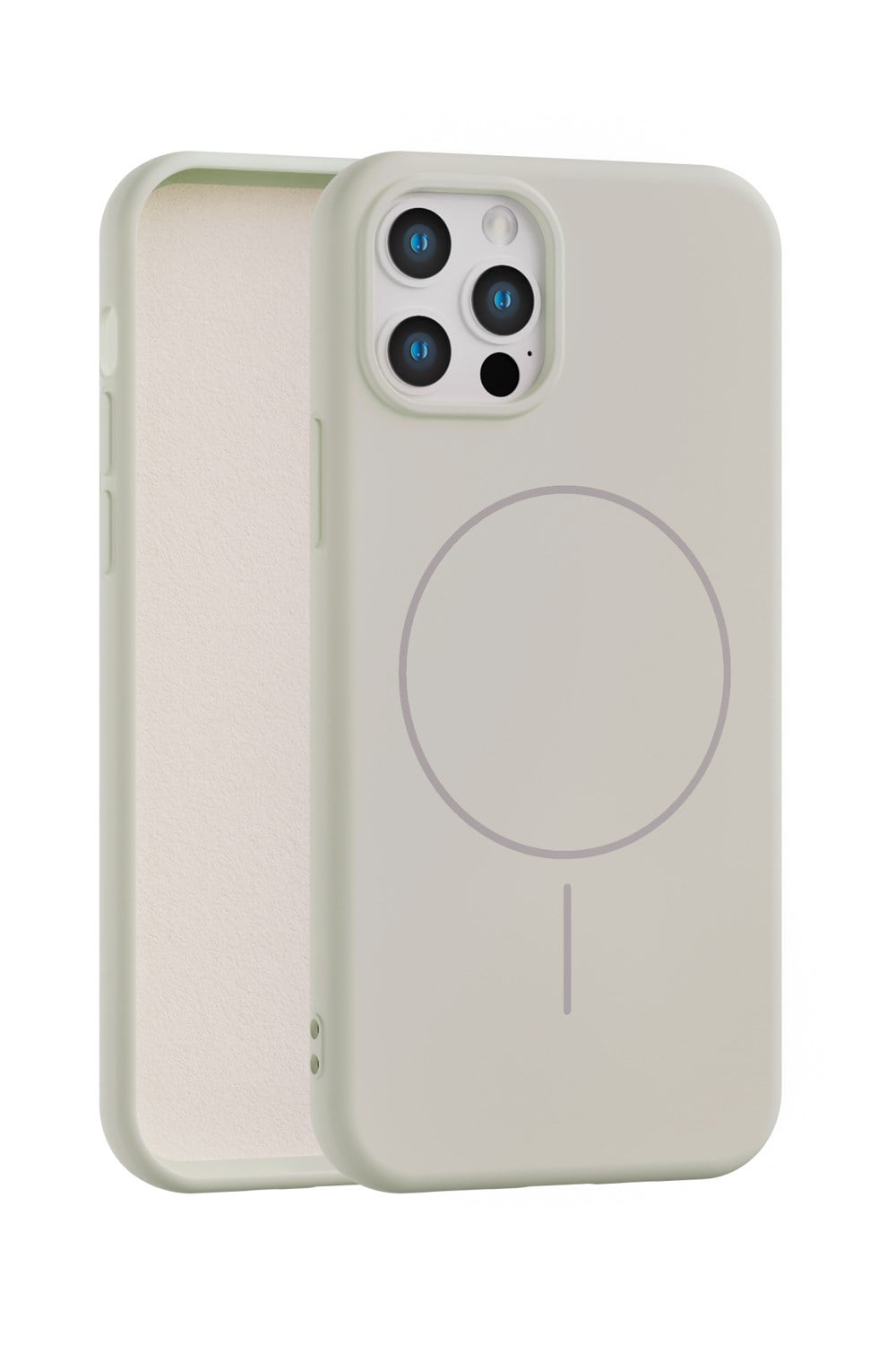 iPhone 14 Pro Max Uyumlu İçi Kadife Magsafe Wireless Şarj Özellikli Telefon Kılıfı