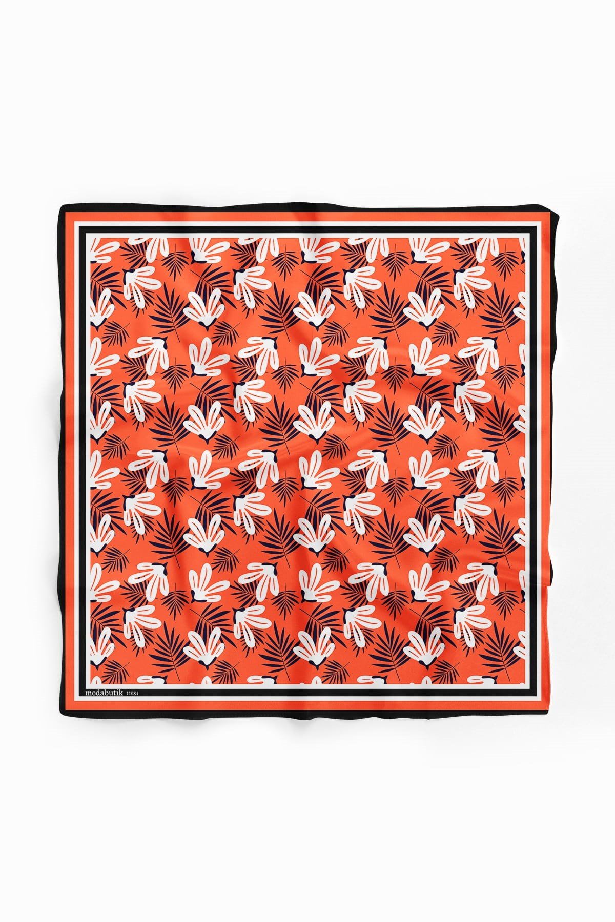 Violla F66 MODERN FLOWERS TASARIMLI BANDANA  DG11984