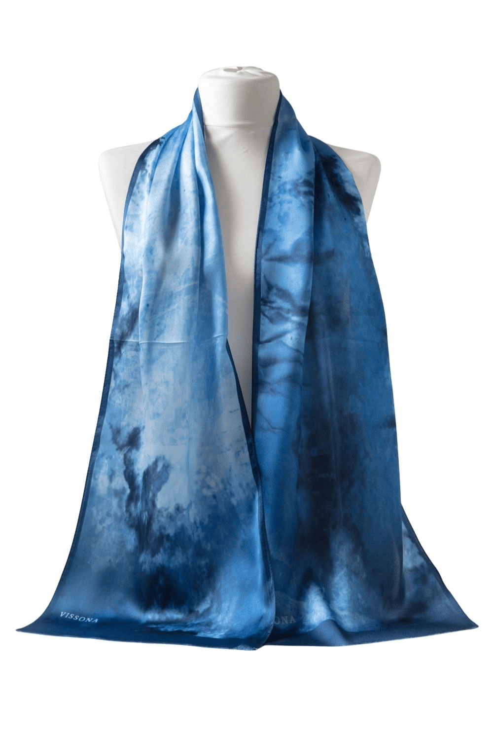 100% Silk Head Scarf for Women - 12