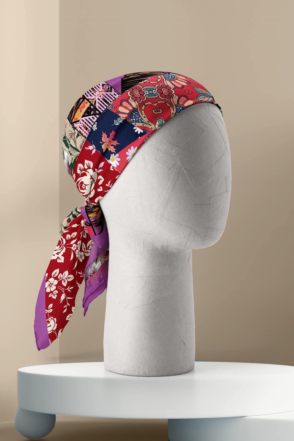 Violla C24 KADIN DESENLİ BANDANA