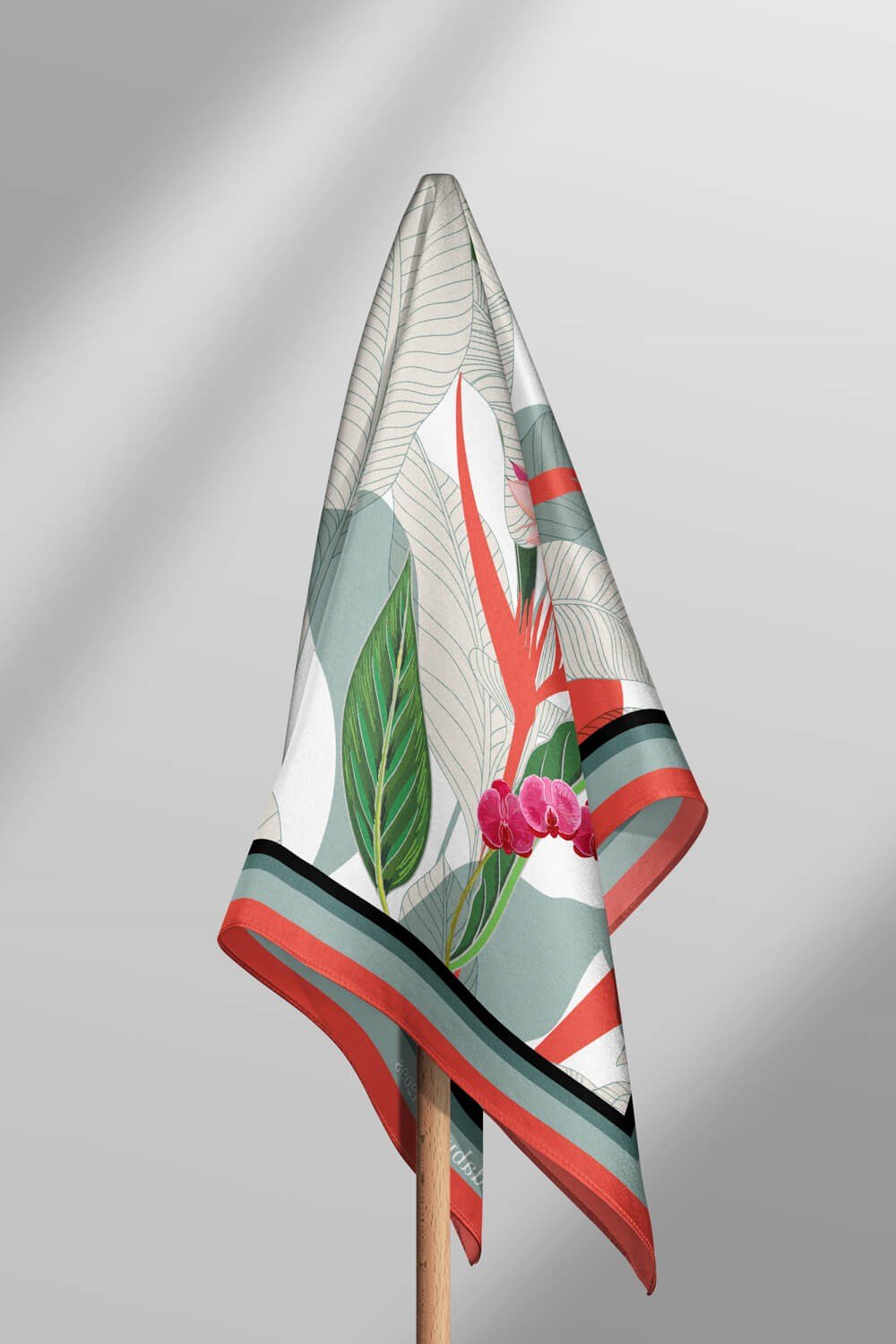 Violla D85 TROPIC ÇİÇEKLİ BANDANA DG12098