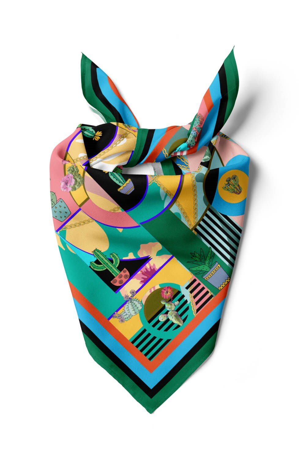 Violla D43 KADIN DESENLİ BANDANA