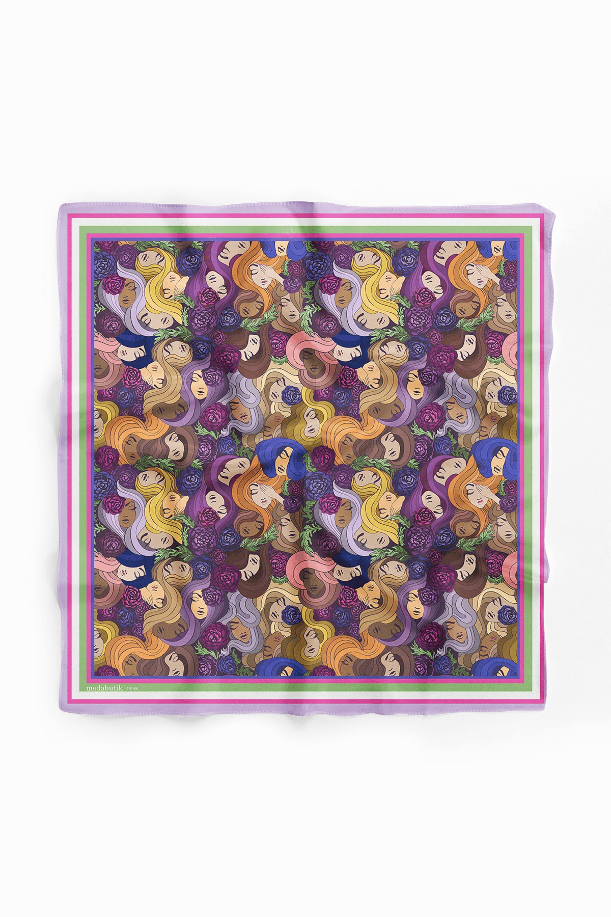 F95 MODERN WOMEN TASARIMLI BANDANA DG12086