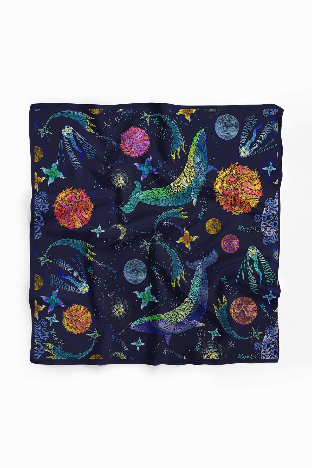 Violla Balina Desenli Bandana