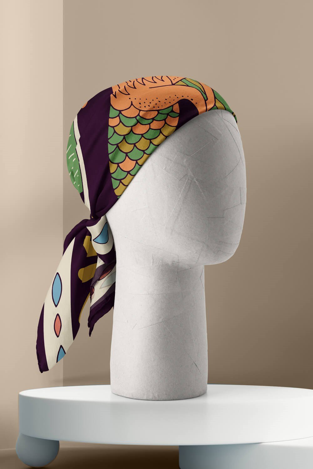 A73 Violla Oğlak Burcu Bandana