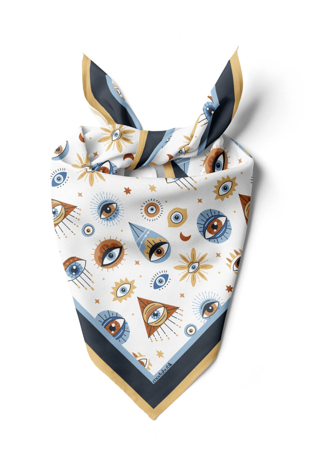 Z67 Modabutik Göz Desenli Bandana