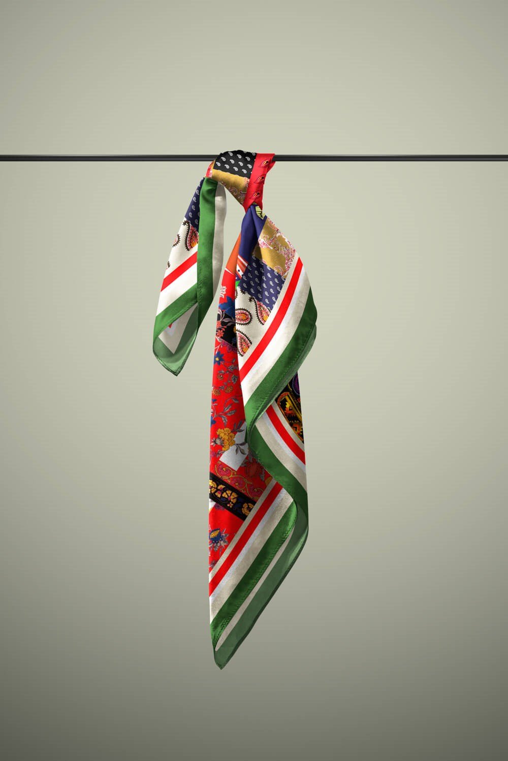 Violla F71 PATCHWORK FOLKLORIK  BANDANA  DG11988