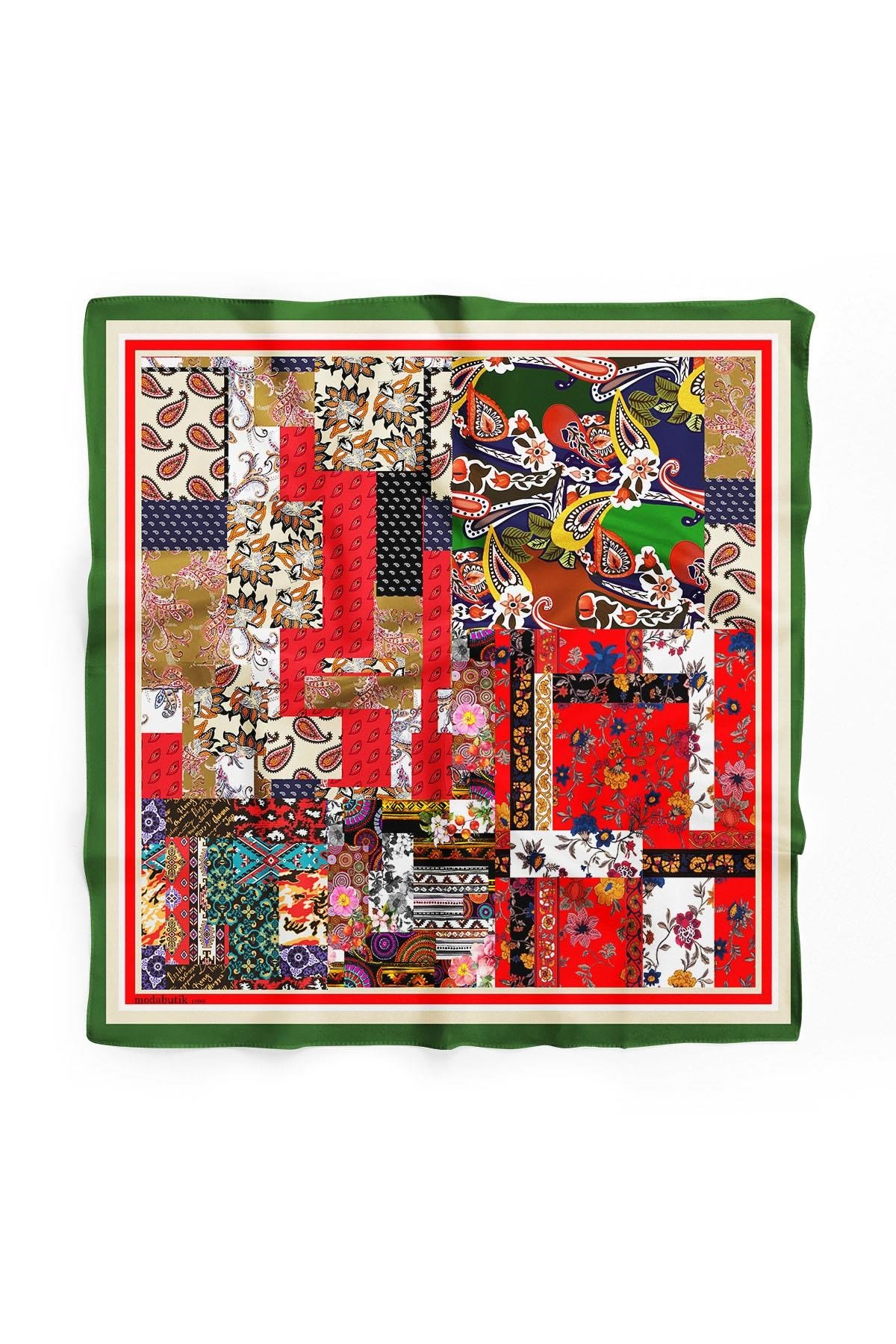 Violla F71 PATCHWORK FOLKLORIK  BANDANA  DG11988