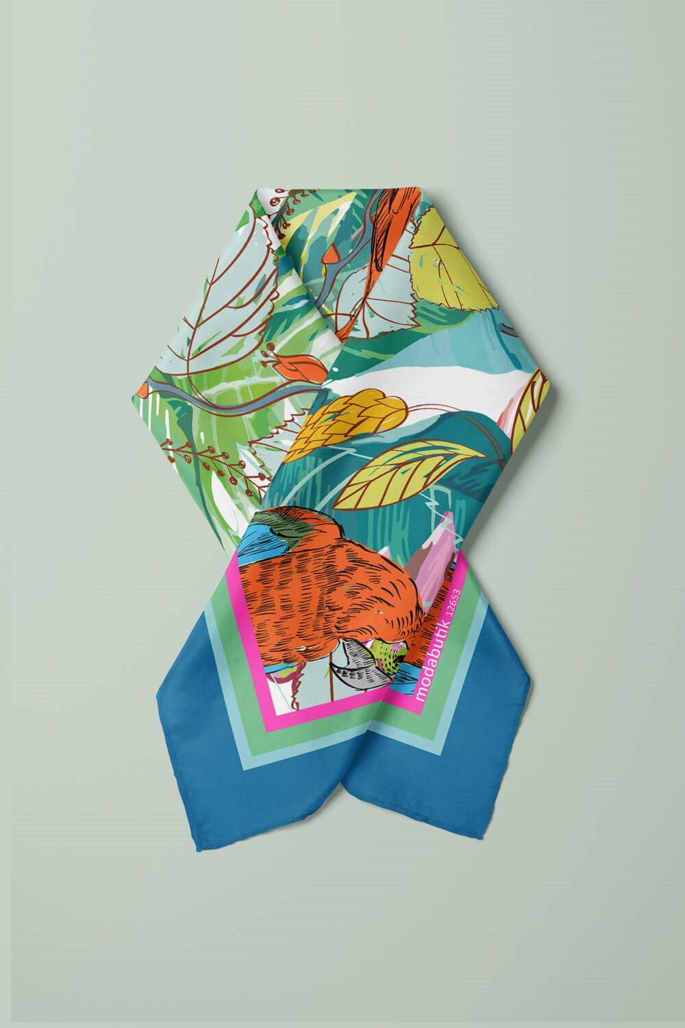 Violla G80 TROPIC PARROT TASARILI BANDANA