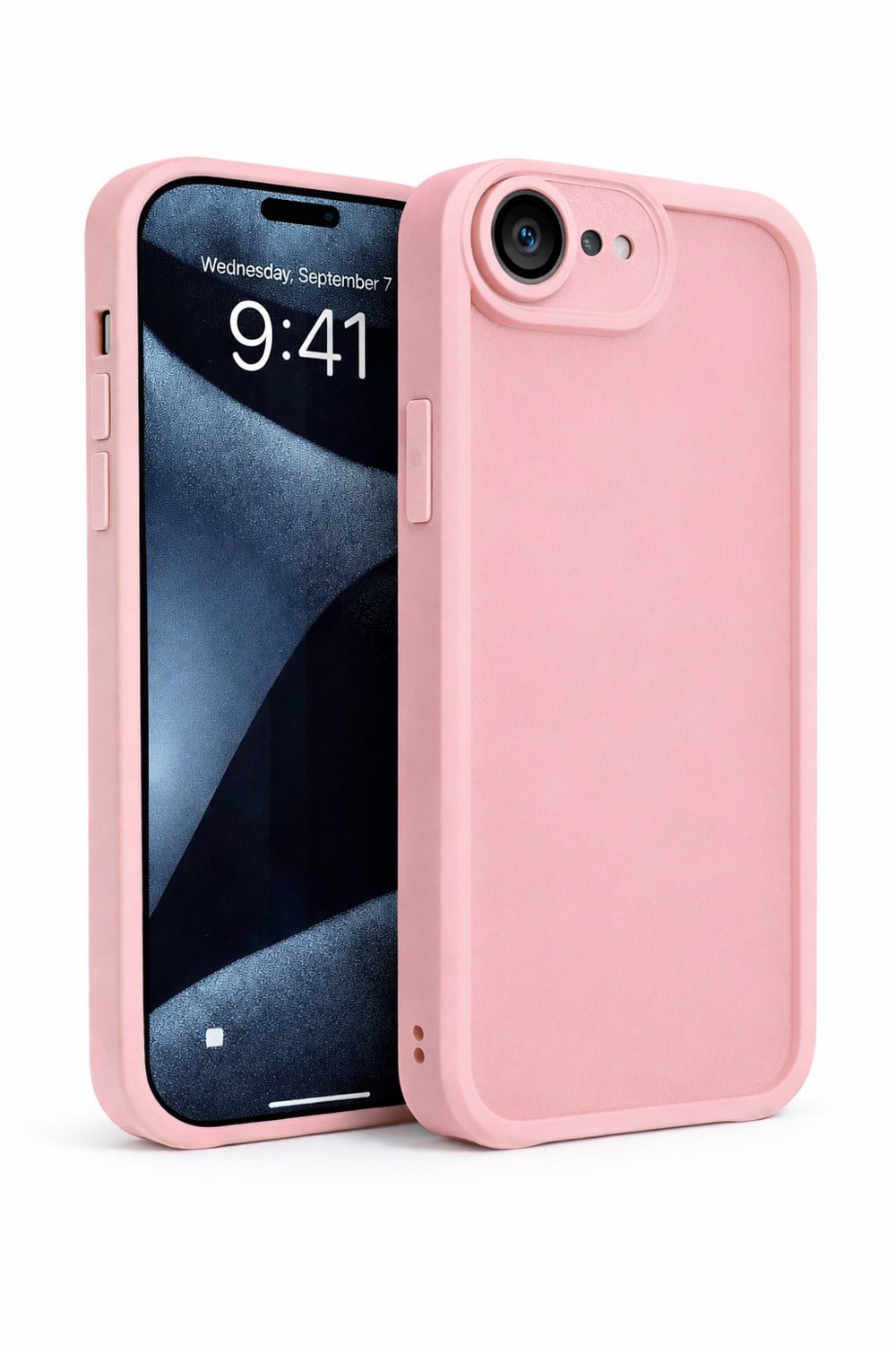 iPhone 16E / 17E Kılıf – Kamera Çıkıntılı – Mat Silikon Telefon Kılıfı