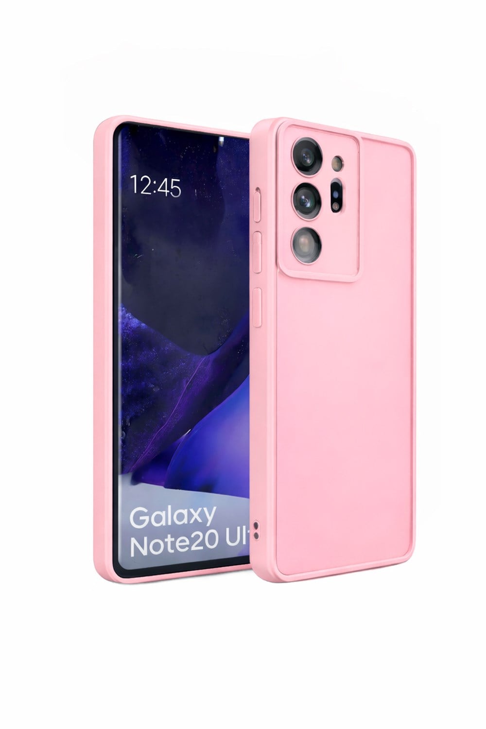 Samsung Galaxy Note 20 Ultra Kılıf – Kamera Çıkıntılı – Mat Silikon Telefon Kılıfı
