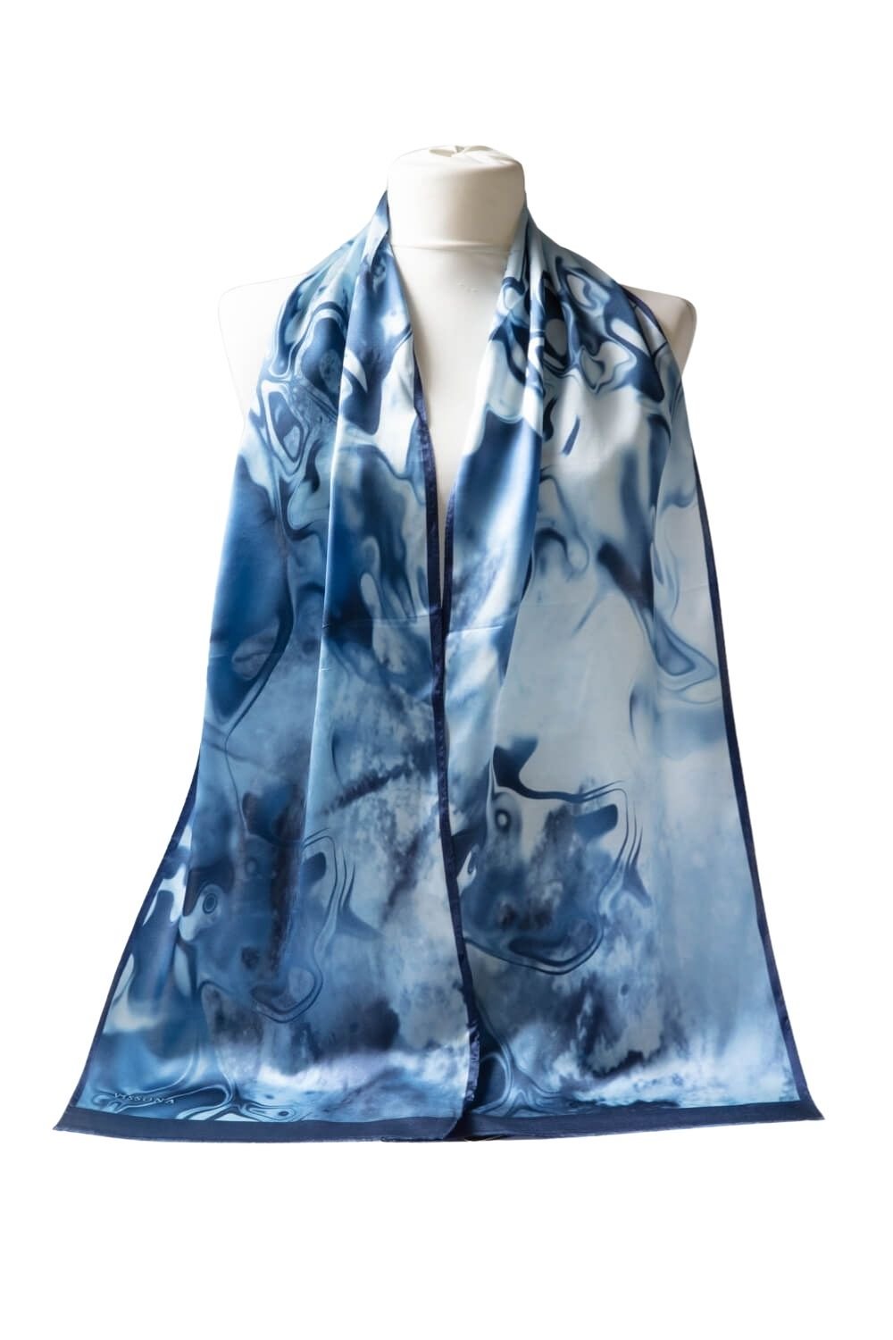 100% Silk Head Scarf for Women - 12