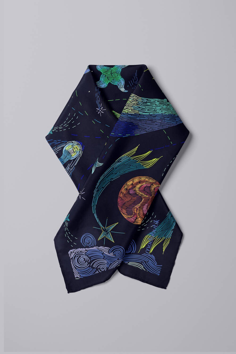 Violla Balina Desenli Bandana