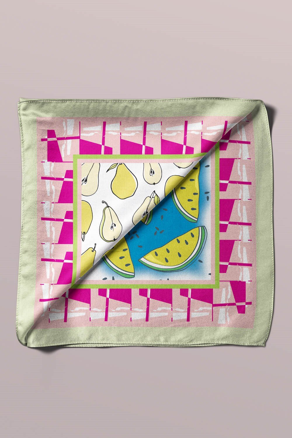 Violla Z83 CLORFUL FRUIT TASARIM BANDANA