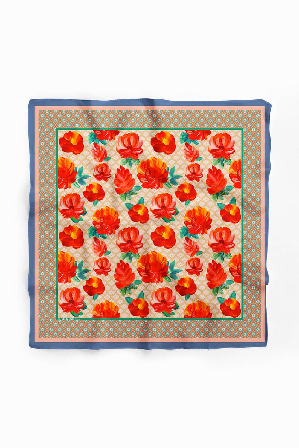 Violla B27  MODERN ÇİÇEKLER TASARIMLI BANDANA