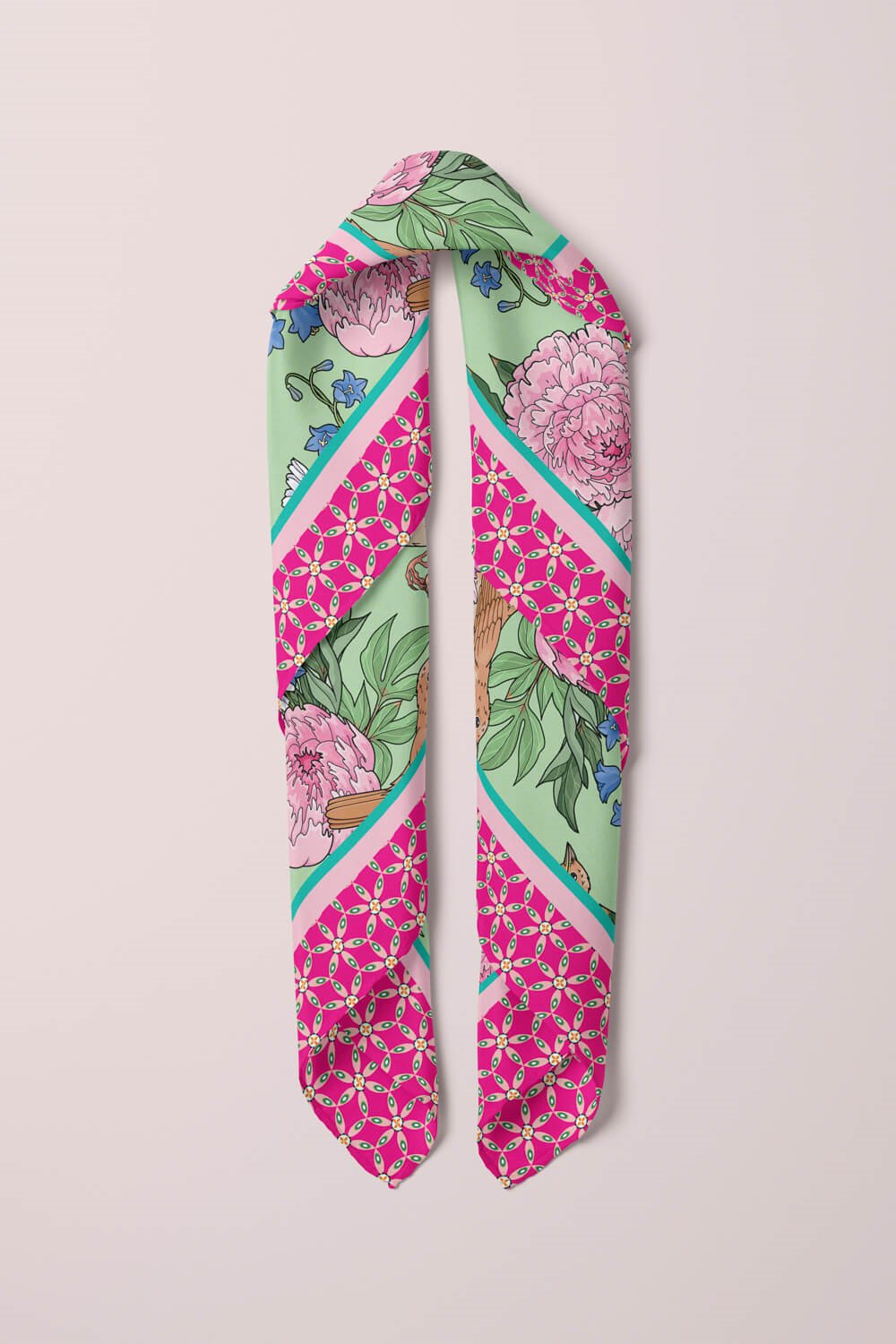 Y76 TRPOICAL BIRD TASARIM BANDANA