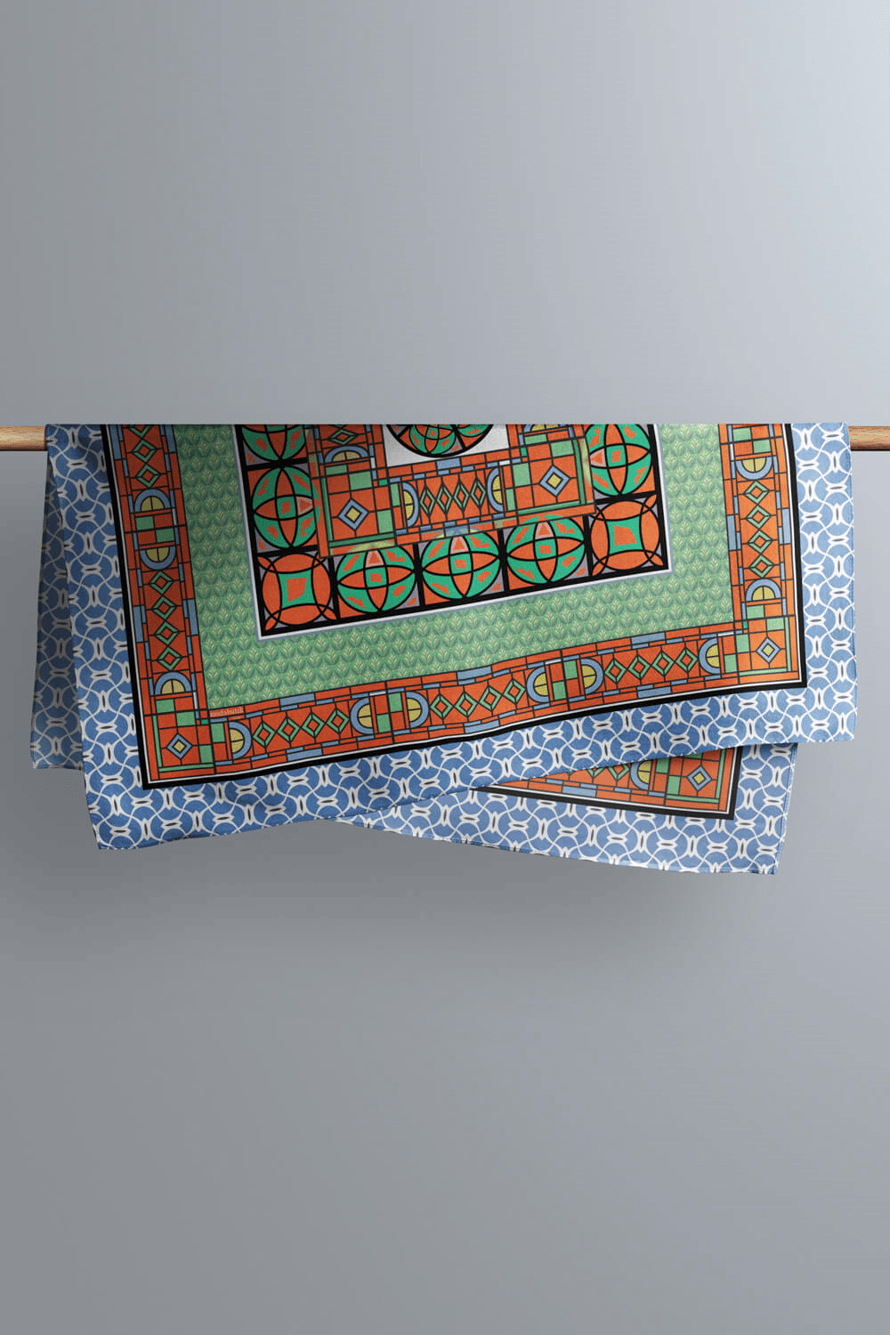 Y91 MODERN RETRO DESENLİ BANDANA DG12229
