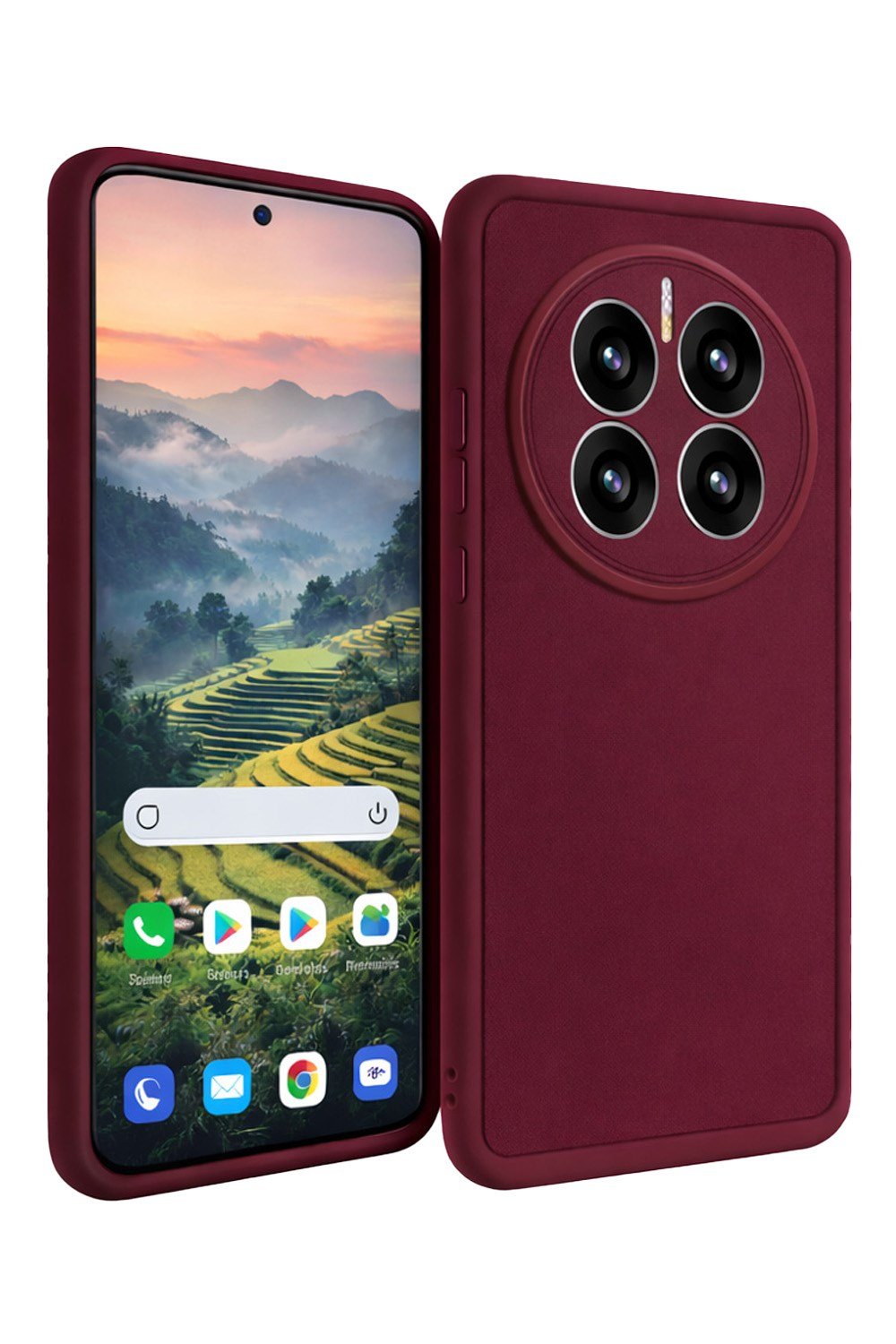 Huawei Mate 50 Kılıf – Kamera Çıkıntılı – Mat Silikon Telefon Kılıfı