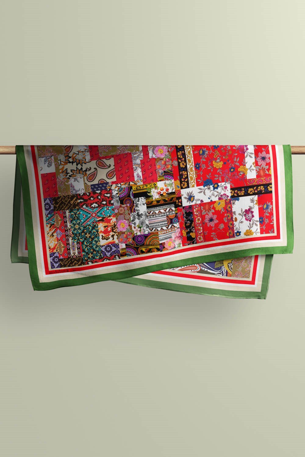 Violla F71 PATCHWORK FOLKLORIK  BANDANA  DG11988
