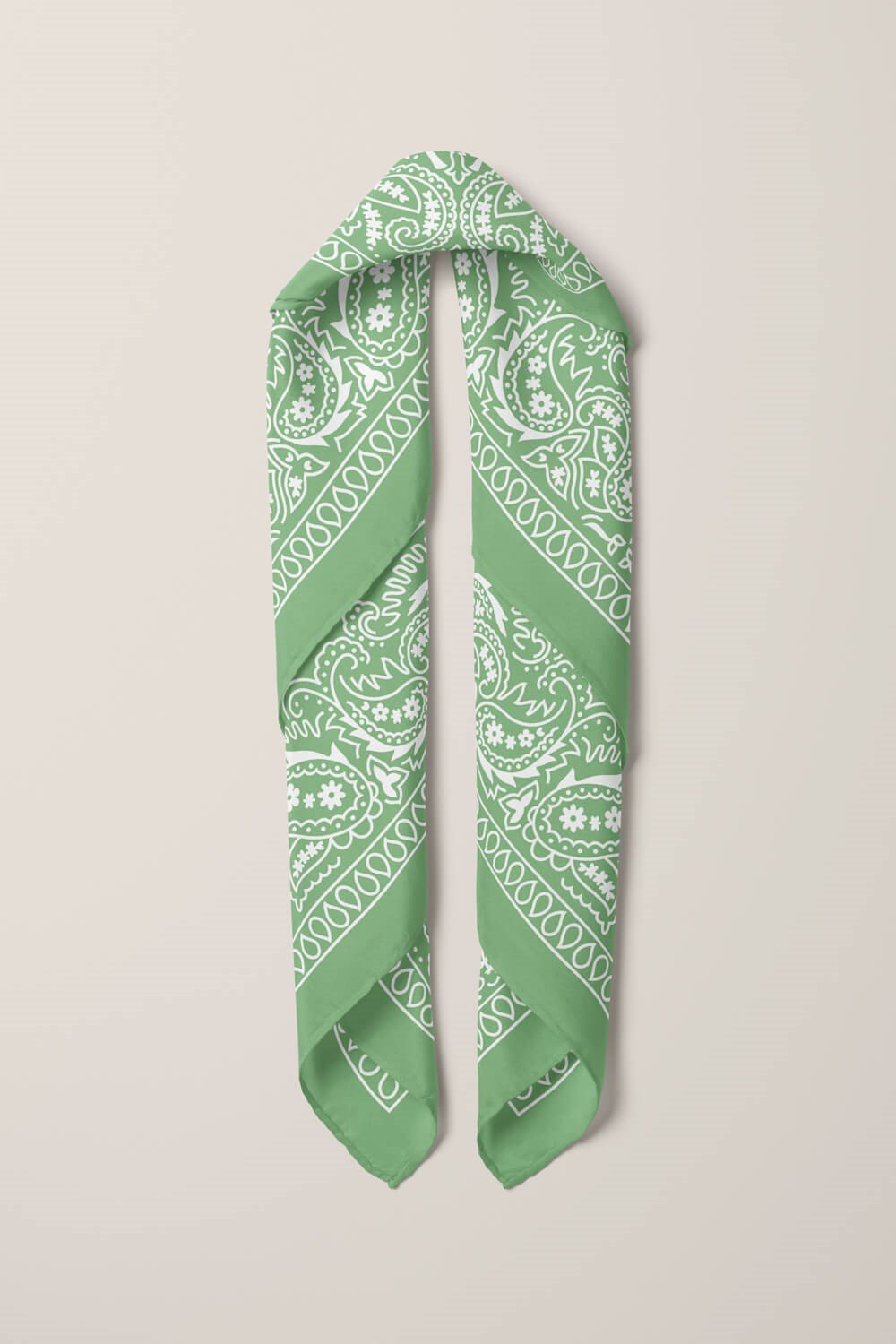 Violla E94 LIGHT GREEN ŞALLI BANDANA DG12190