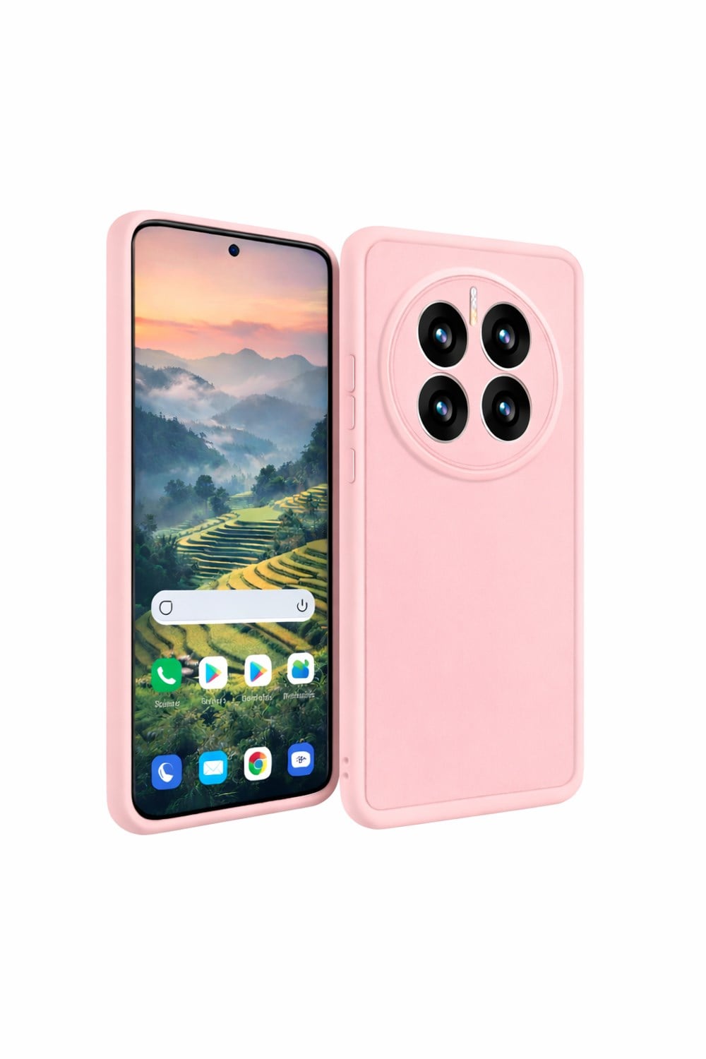 Huawei Mate 50 Kılıf – Kamera Çıkıntılı – Mat Silikon Telefon Kılıfı