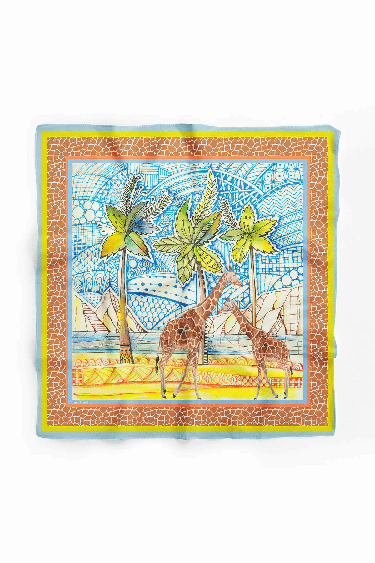 H33 KADIN DESEN BANDANA DG571