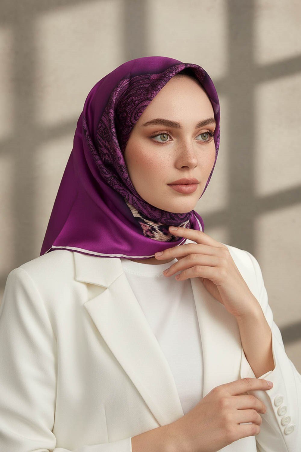 Twill İpek Eşarp