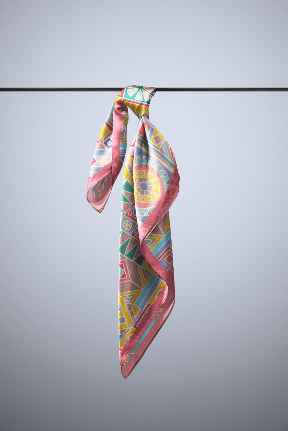 C3 Modabutik Geometrik Desenli Bandana
