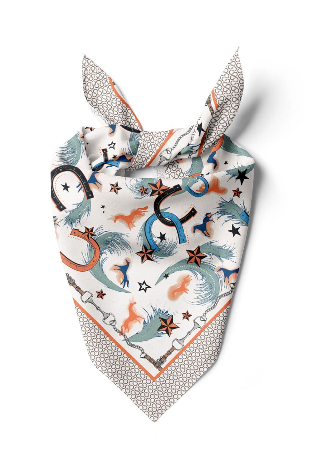 Violla B114 ORMAMENT HORSE TASARIM BANDANA