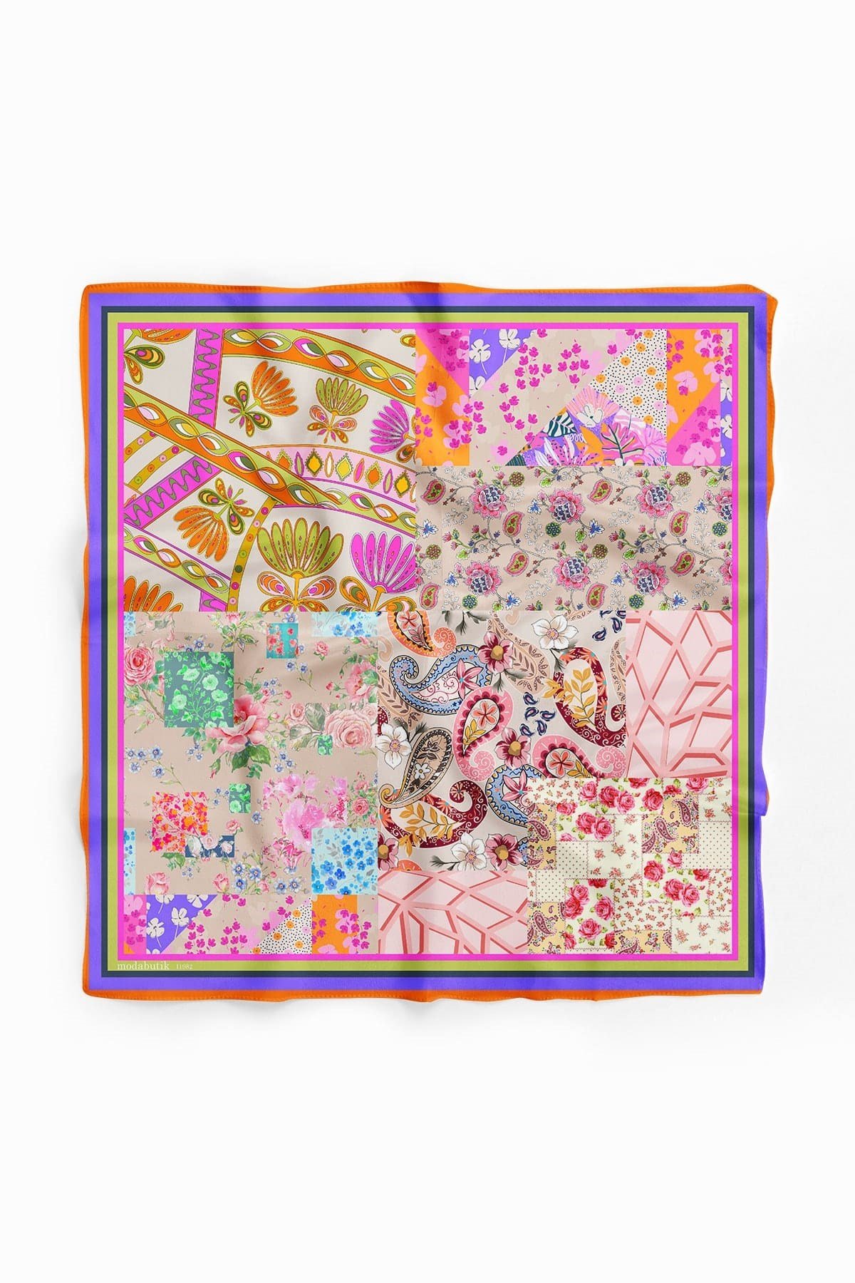 Violla F104 OTANTIK PATCHWORK BANDANA  DG11982