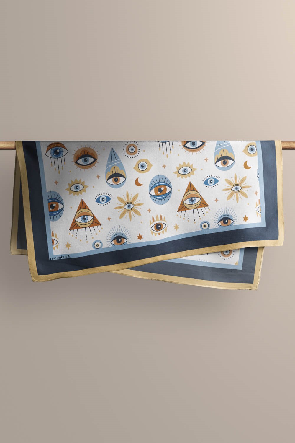 Z67 Modabutik Göz Desenli Bandana