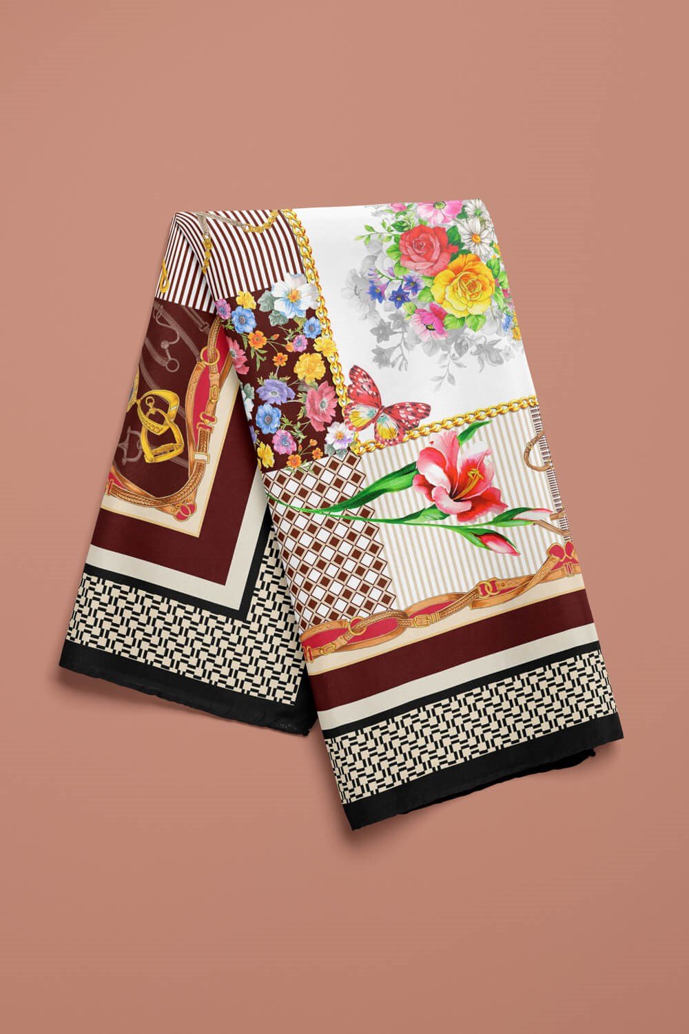 Violla G91 KADIN DESEN BANDANA DG-547