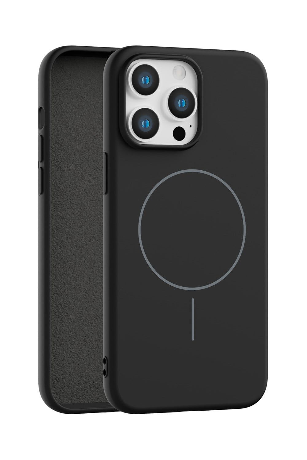 iPhone 14 Pro Max Uyumlu İçi Kadife Magsafe Wireless Şarj Özellikli Telefon Kılıfı
