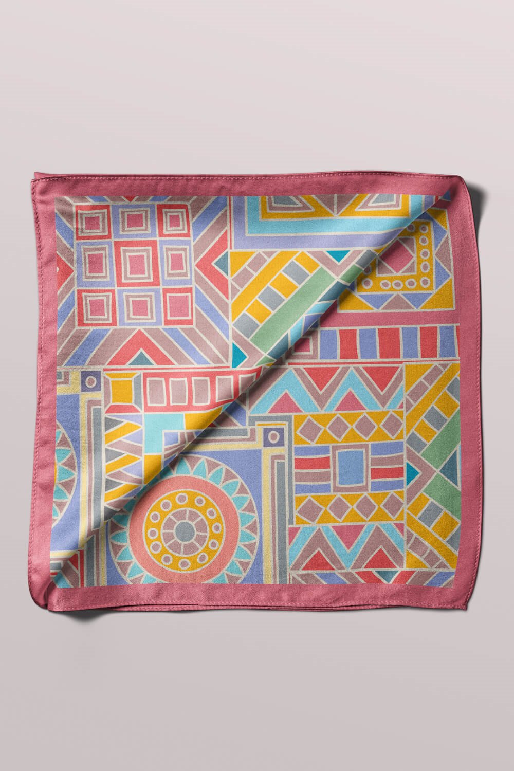 C3 Modabutik Geometrik Desenli Bandana